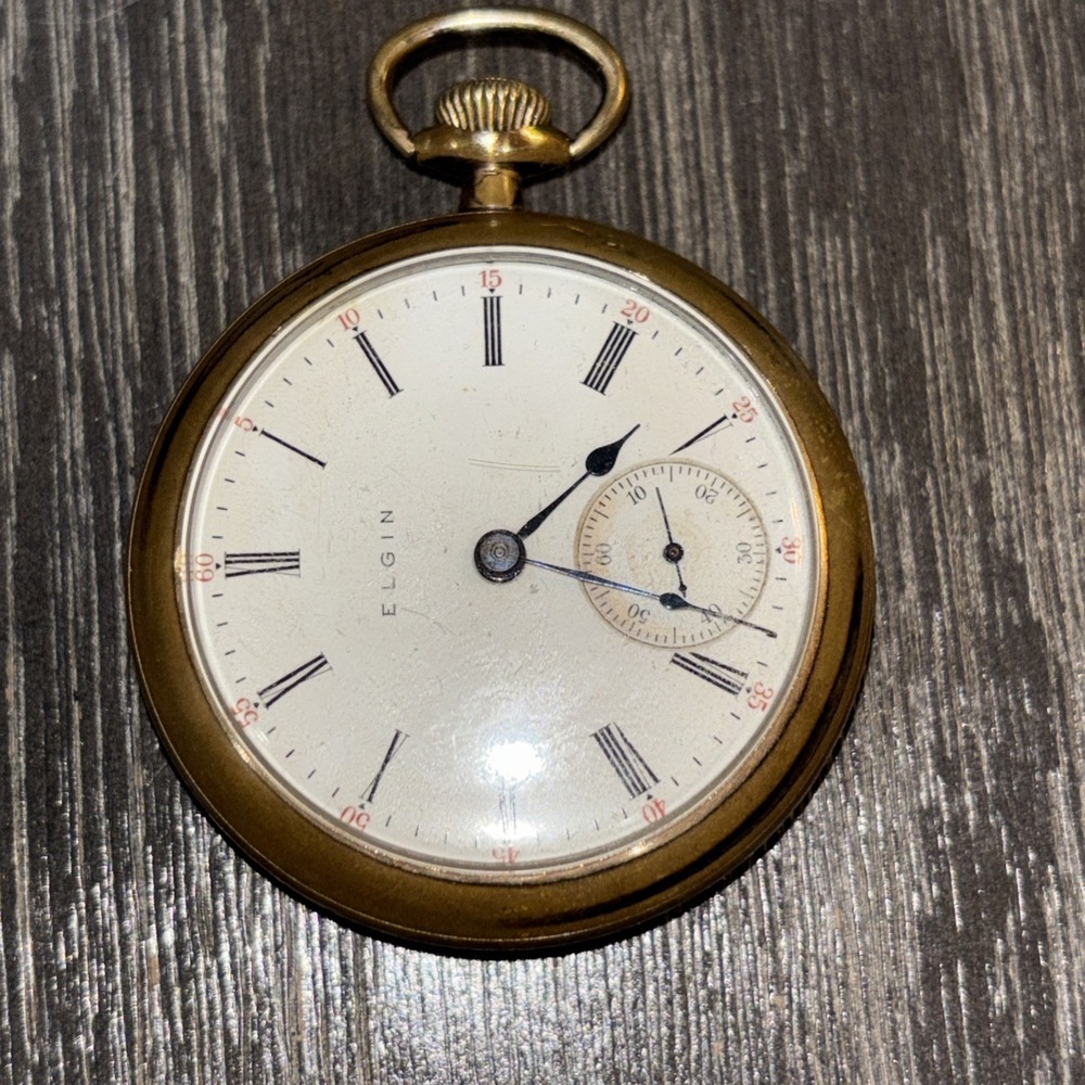 VINTAGE ELGIN POCKETWATCH Works